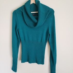 INC Emerald Cowl Neck Sweater
